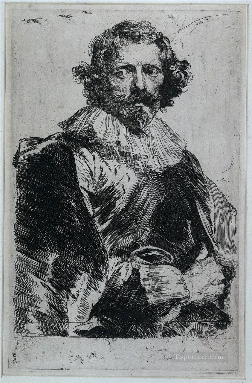 Lucas Vorsterman Baroque court painter Anthony van Dyck Oil Paintings